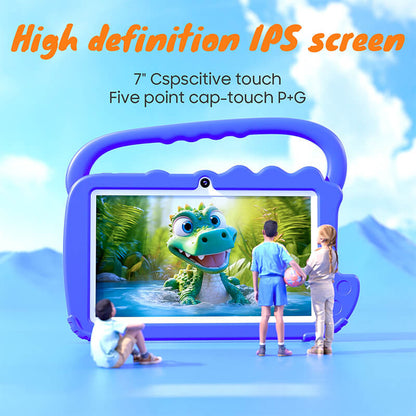 Interpad AT70K Kids Tablet 7-inch Android Durable Tablet PC blue -3