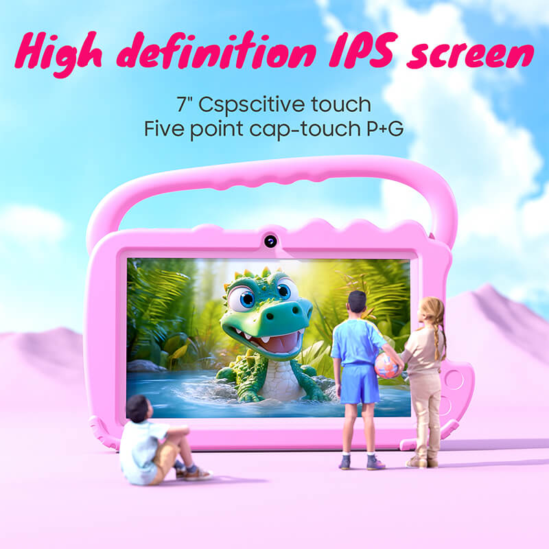 Interpad AT70K Kids Tablet 7-inch Android Durable Tablet PC Pink -3