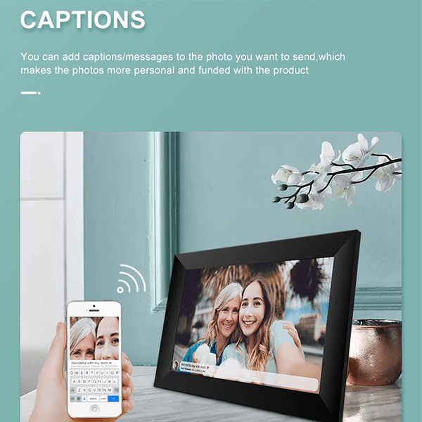 Interpad WF105T 10 inch Smart WiFi Digital Photo Frame-2