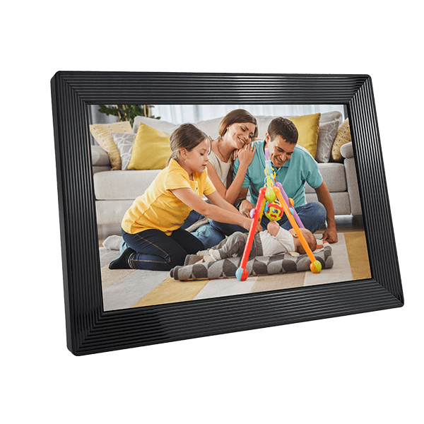 Interpad WF11T 10 inch Smart Digital Photo Frame Easy Setup black