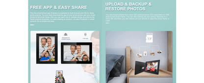 Interpad WF105T 10 inch Smart WiFi Digital Photo Frame detail-3