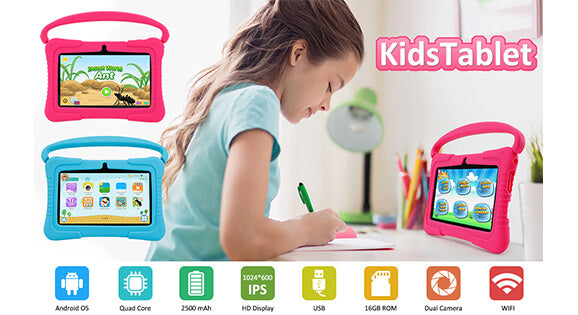 Interpad M110 Kids Learning Tablet 7-inch Android Wi-Fi Tablet 