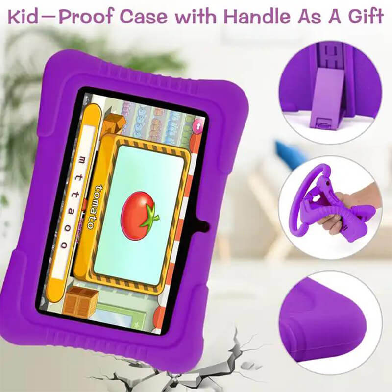 Interpad M110 Kids Learning Tablet 7-inch Android Wi-Fi Tablet - purple-3