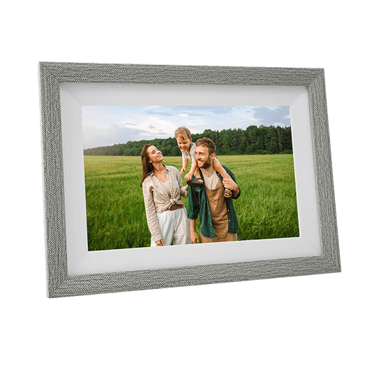 Interpad WF105TW 10 inch Wooden Smart WiFi Digital Photo Frame