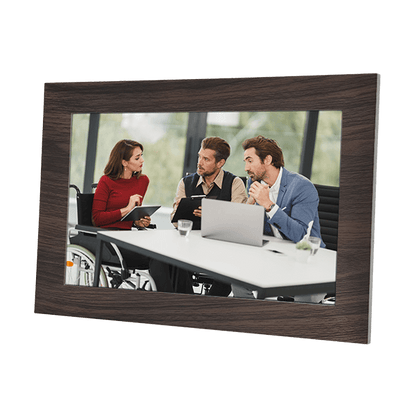 Interpad WF105T 10 inch Smart WiFi Digital Photo Frame brown -3