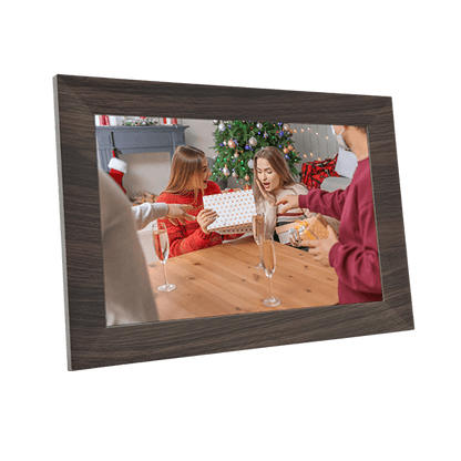 Interpad WF105T 10 inch Smart WiFi Digital Photo Frame brown